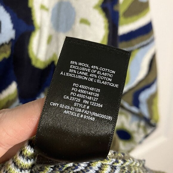 Aritzia Sunday Best Sweater Womens M/2 Peggy Retro Inspired Knit Oversized - Picture 5 of 8